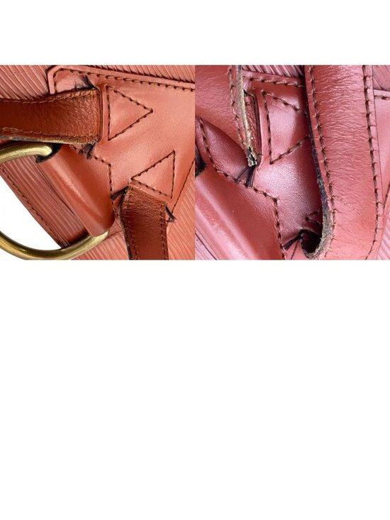 Louis Vuitton Epi Backpack Purse Leather Brown Gold Woman U6 main image 6